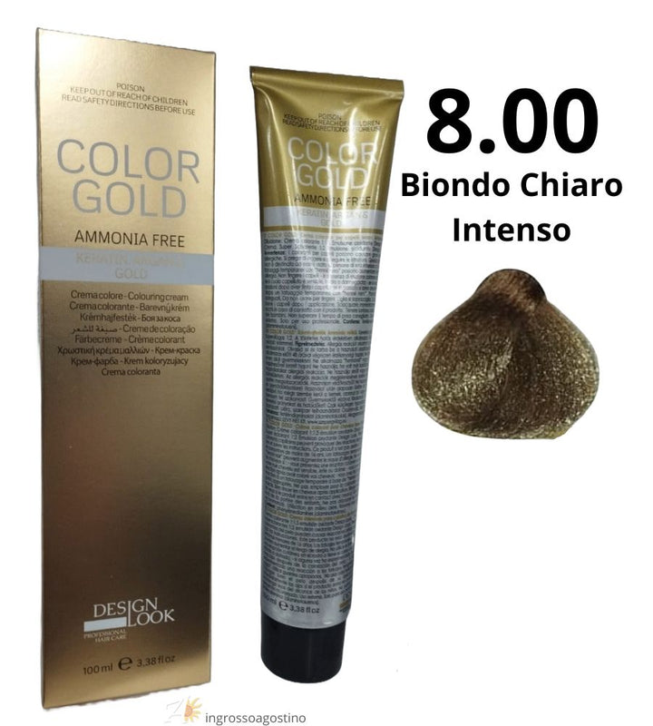 Color Gold Ammonia Free Dye Design Look 100ml