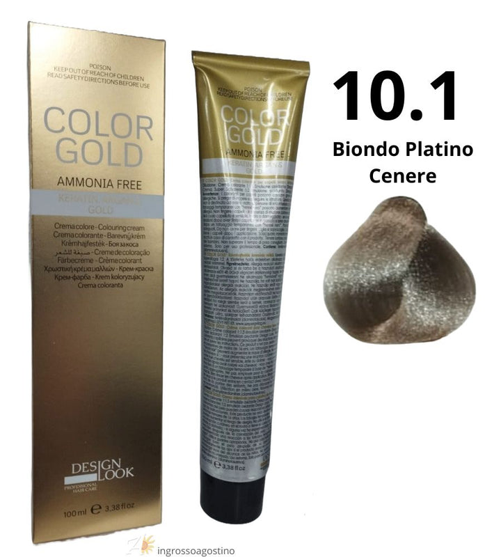 Color Gold Ammonia Free Dye Design Look 100ml