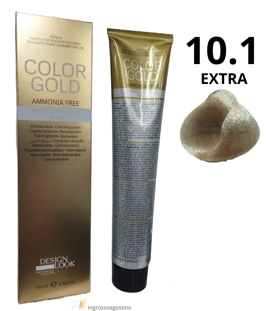 Color Gold Ammonia Free Dye Design Look 100ml