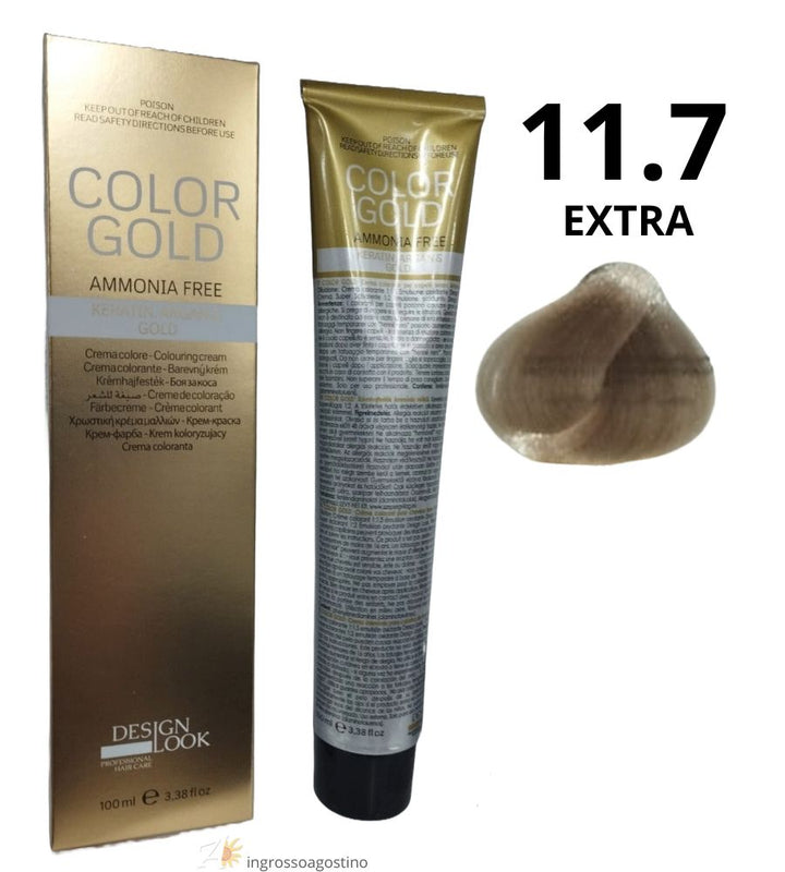 Color Gold Ammonia Free Dye Design Look 100ml