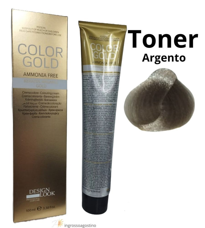 Color Gold Ammonia Free Dye Design Look 100ml