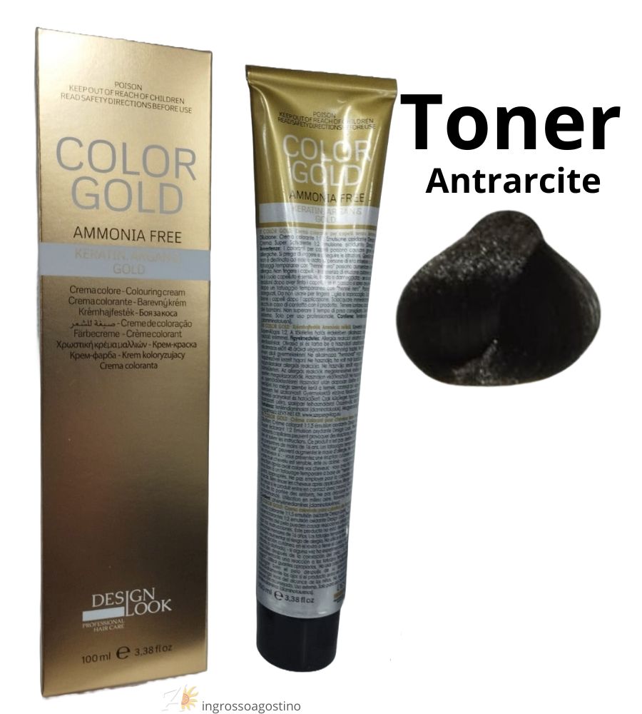 Color Gold Ammonia Free Dye Design Look 100ml