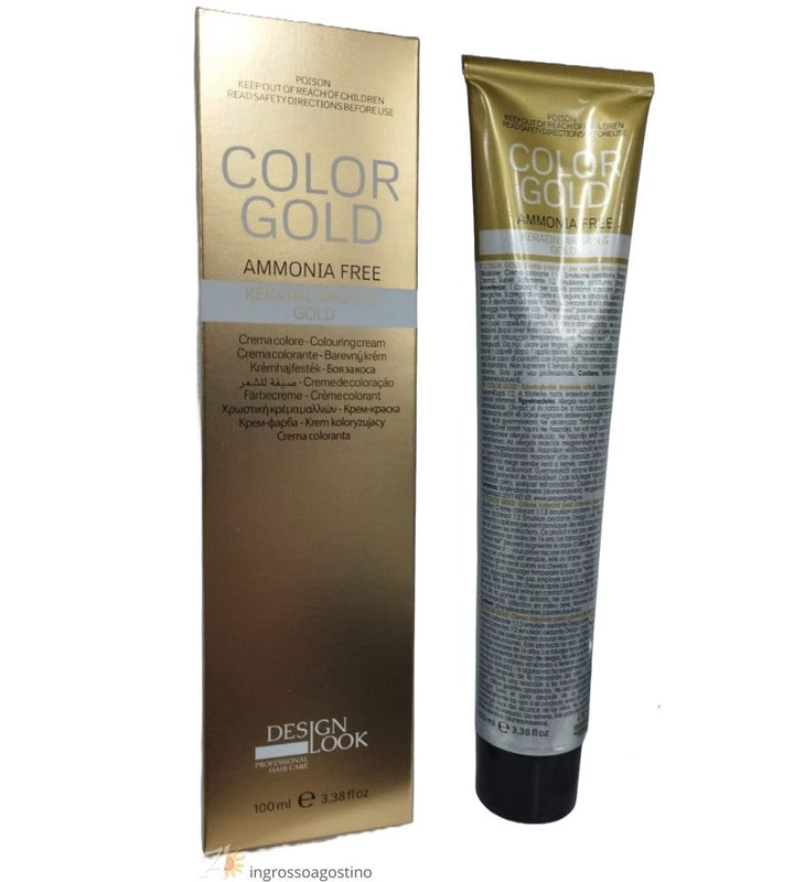 Color Gold Ammonia Free Dye Design Look 100ml