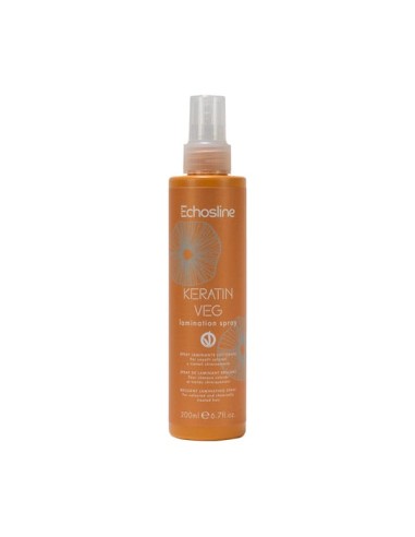 Spray Laminante Lucidante Echos 200ml Keratin Veg