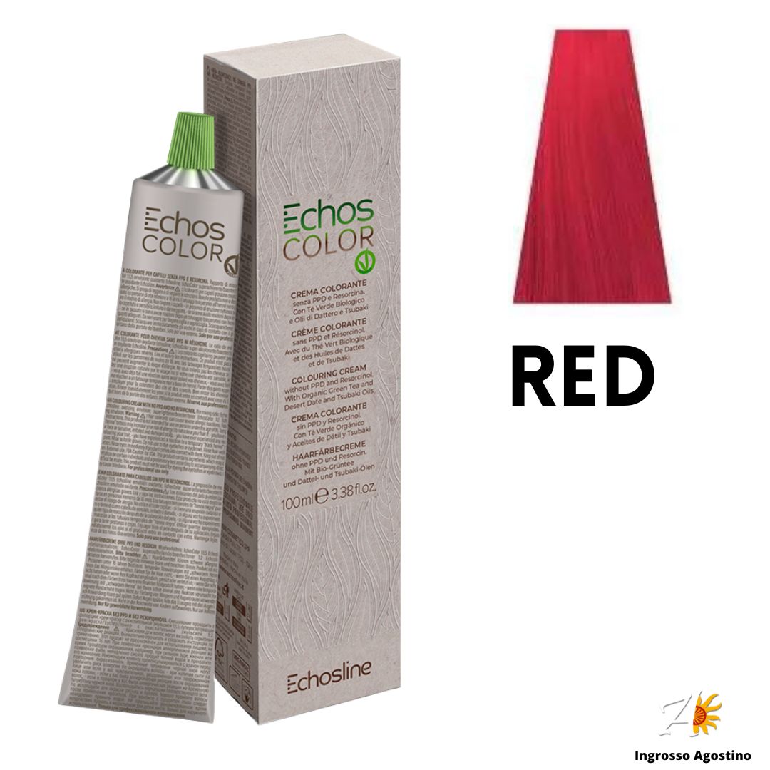 Echos Color Dye Echosline 100ml Red