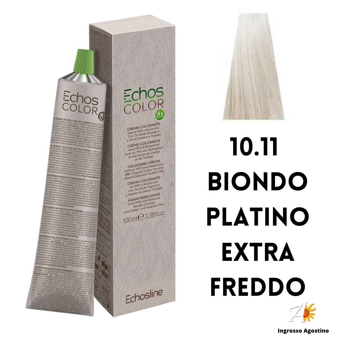 Echosline Echos Color Dye 10.11 Platinum Blonde Extra Cold 100ml