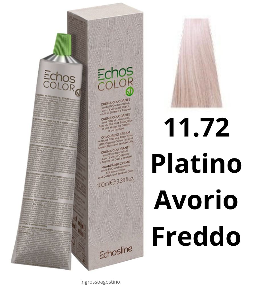 Echosline Echos Color Dye 11.72 Platinum Ivory Cold 100ml