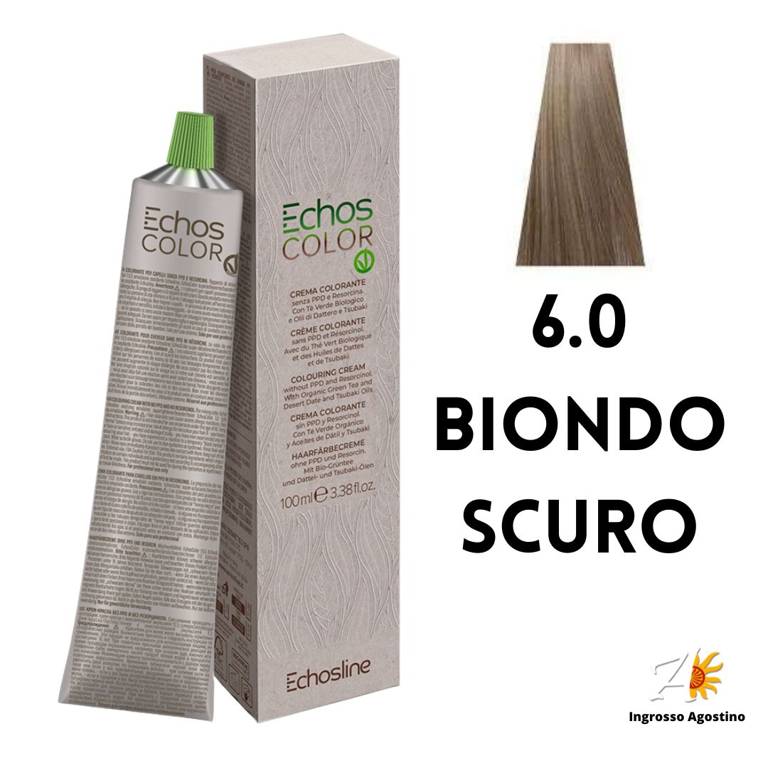 Echosline Echos Color Tintura 6.0 Biondo Scuro 100ml
