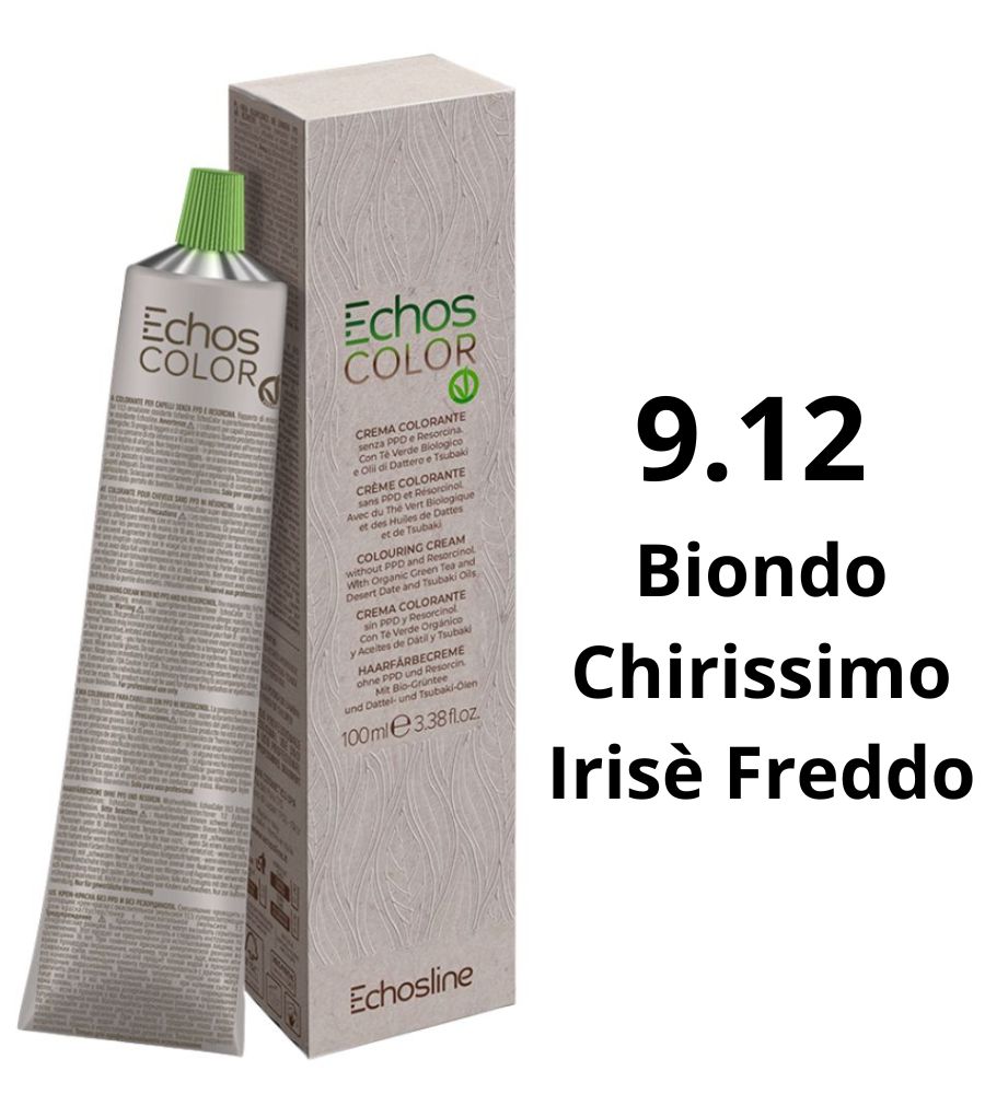 Echosline Echos Color Dye 9.12 Very Light Blonde Iris Cold