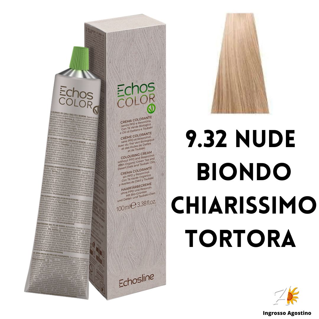 Echosline Echos Color Dye 9.32 Very Light Blonde Dove Grey 100ml