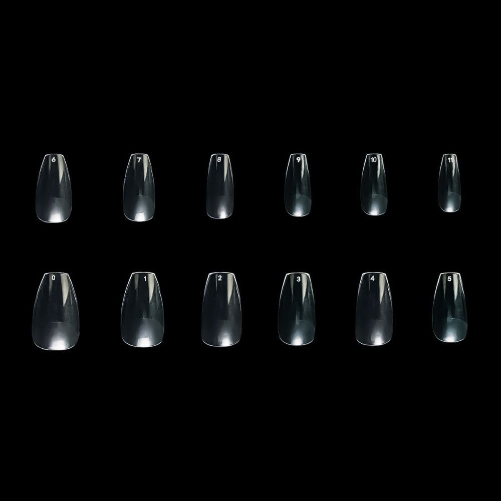 Ballerina Corta Nail Gel Tips Estrosa - 12 sizes 240 pcs
