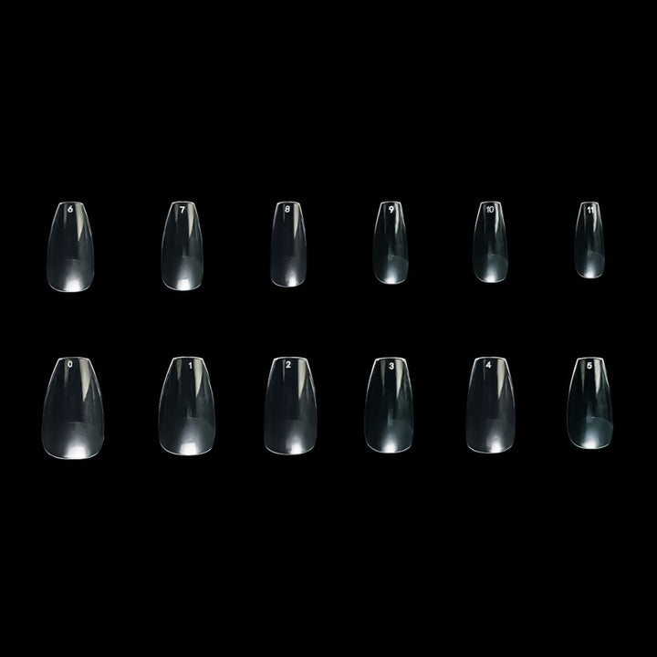 Ballerina Corta Nail Gel Tips Estrosa - 12 sizes 240 pcs
