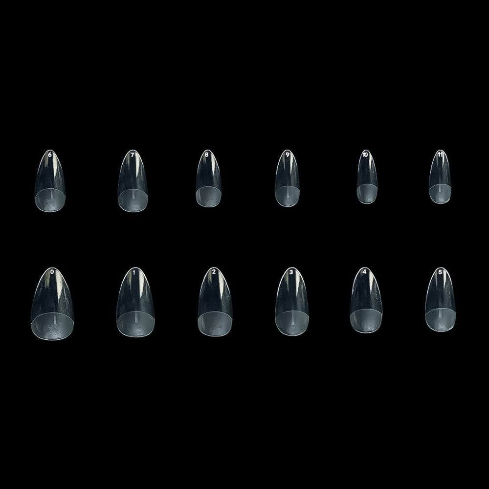 Mandorla Corta Nail Gel Tips Estrosa - 12 misure 240 pezzi