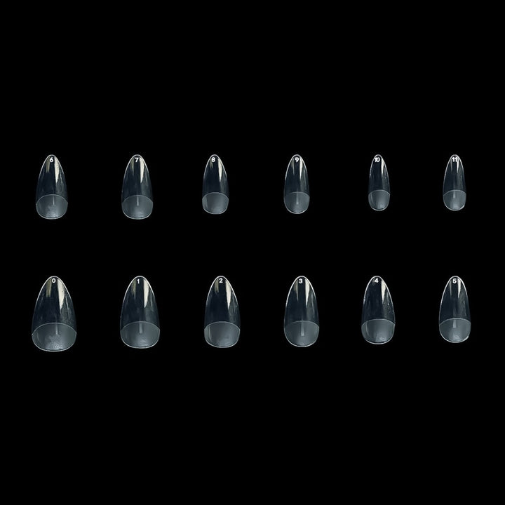 Mandorla Corta Nail Gel Tips Estrosa - 12 misure 240 pezzi