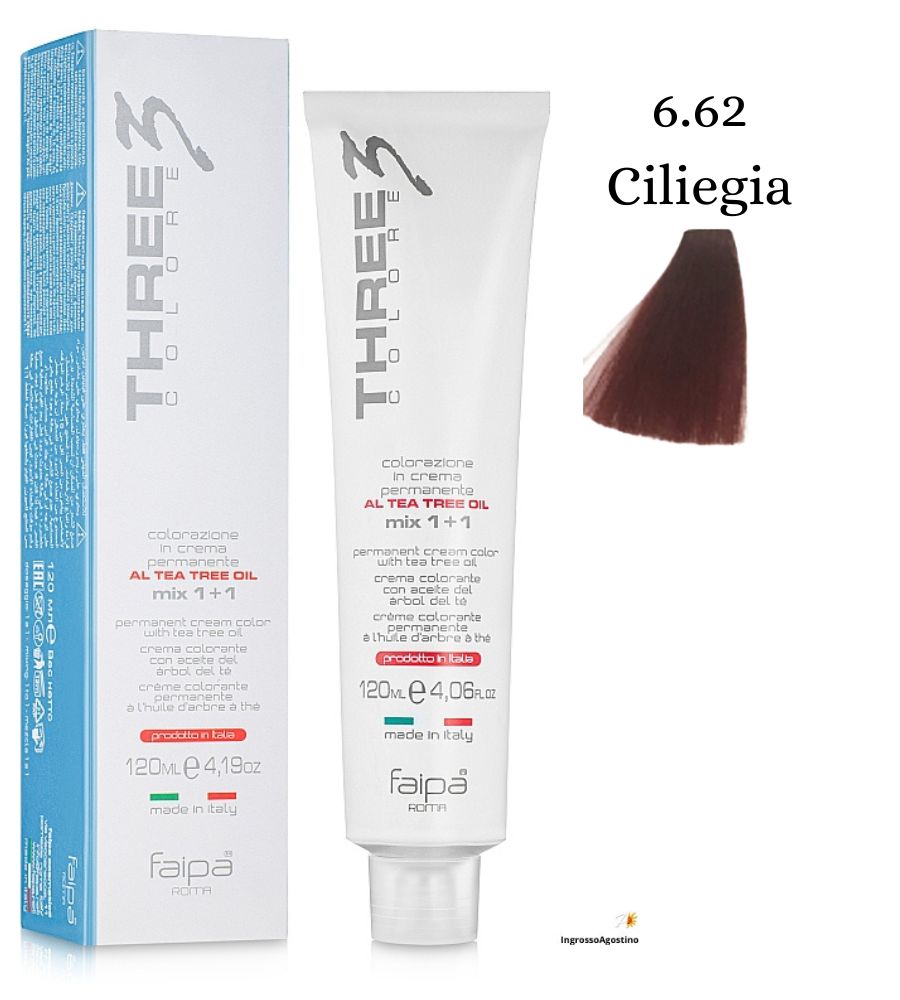 Three3 Colore Tintura Faipa 120ml 6,62 Ciliegia