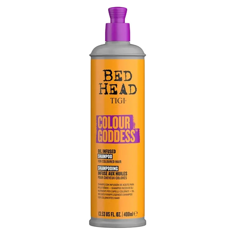 Bed Head Oil Infused Shampoo 400ml Colour goddess Tigi