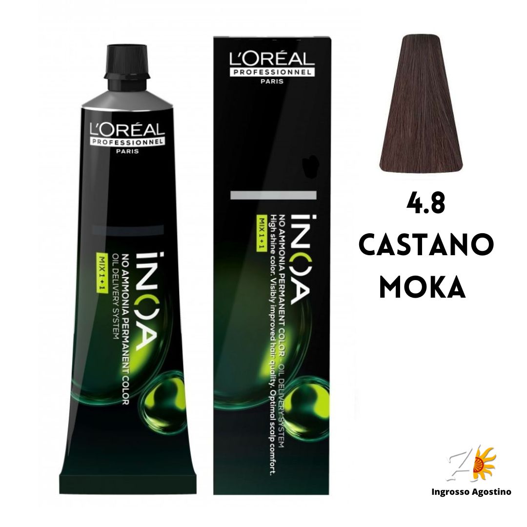 Inoa Tintura 4.8 Castano Marrone Moka