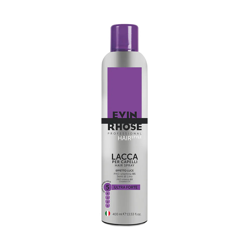 Evin Rhose Lacca Per Capelli 5 Ultra Forte 400ml