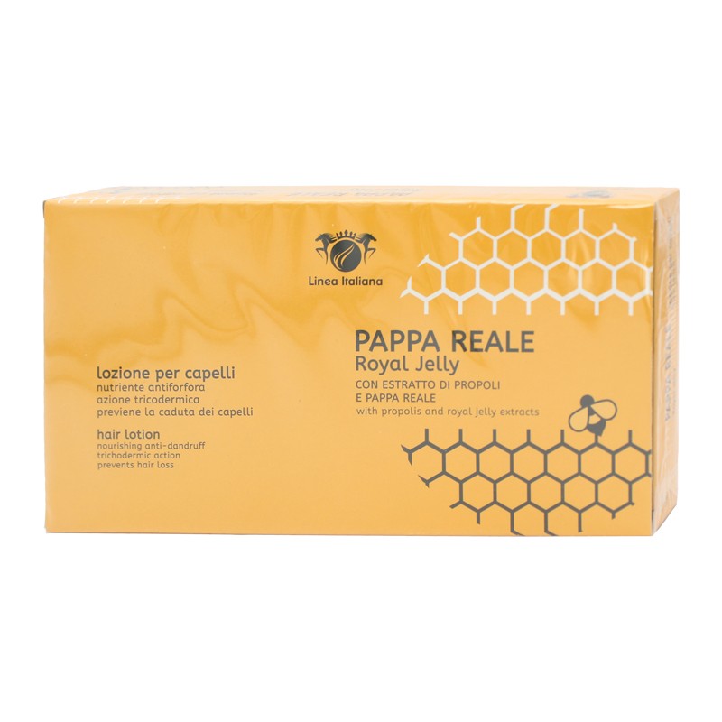Fiale per Capelli Pappa Reale Royal Jelly 12 Fiale 10ml