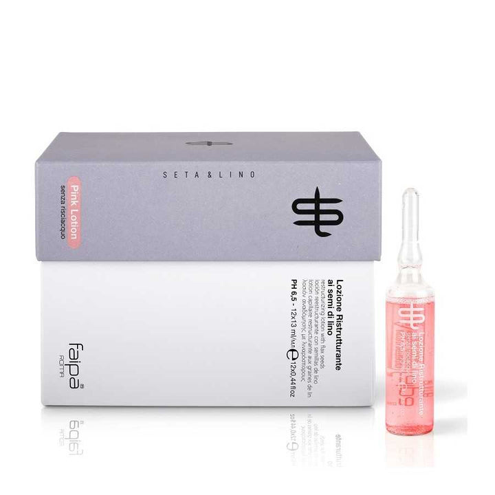 Lozione Ristrutturante Ai Semi Di Lino Faipa 12x13 Seta & Lino