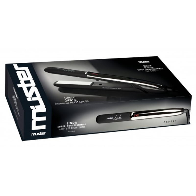 Piastra per Capelli Titanio Professionale Shine Black Titanium 35 Piastra per Capelli Titanio Professionale Shine Black Titanium 35
