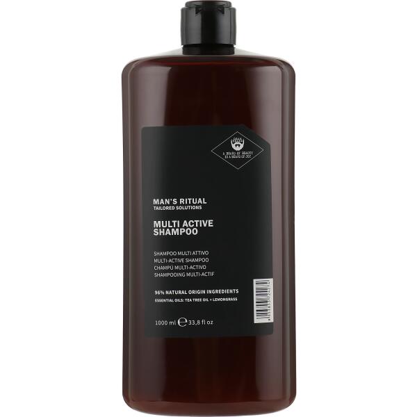 Shampoo multi-attivo 1000ml Man's Ritual