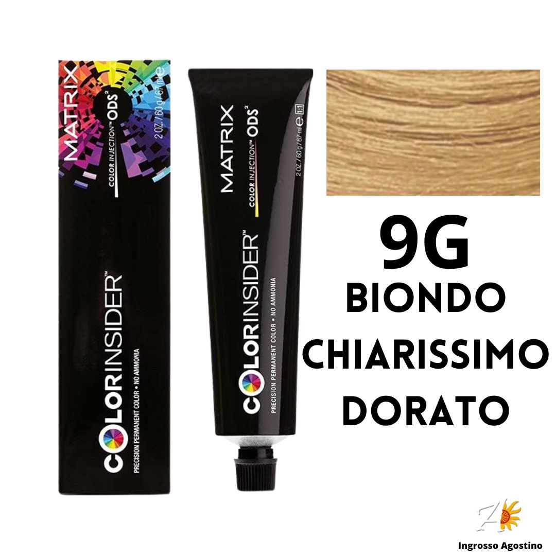 Tintura Colorinsider Matrix 67Ml 9G Biondo Chiarissimo Dorato