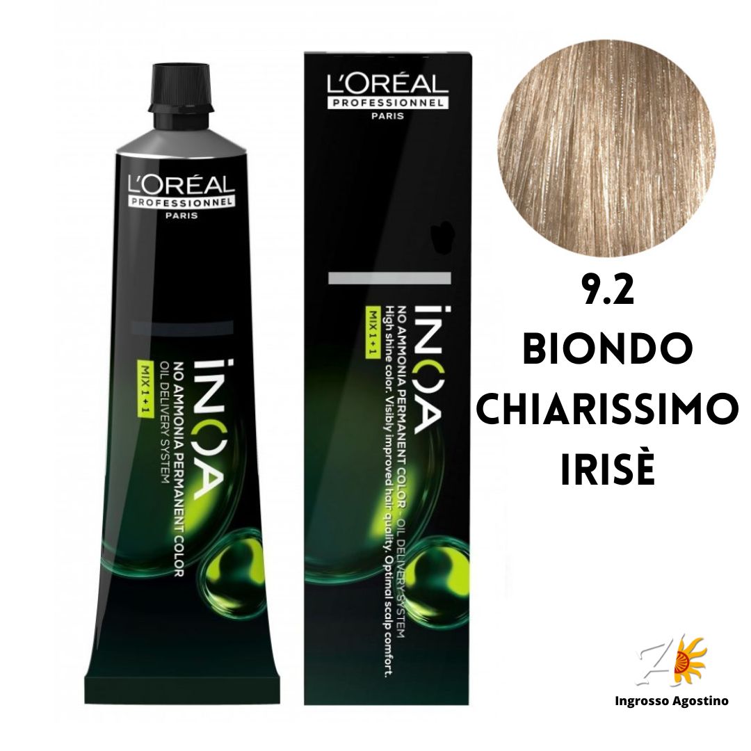 Tintura Inoa 9.2 Biondo chiarissimo Irisè 60g