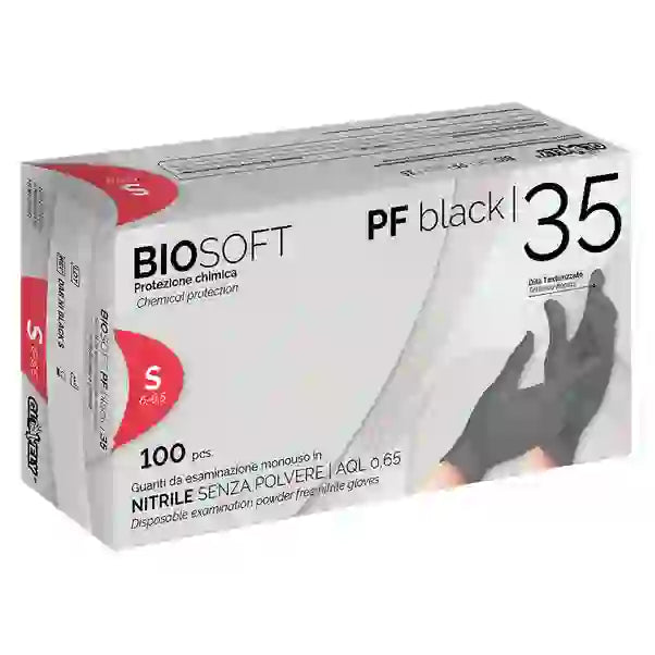 Biosoft Guanti in Nitrile Senza Polvere