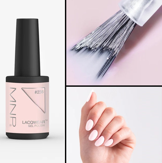 Mesauda - Smalti Semipermanenti - Lacqwear - 10 Ml - I BIanchi, Rosa, Glitter, Nude