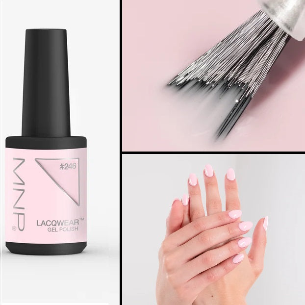 Mesauda - Smalti Semipermanenti - Lacqwear - 10 Ml - I BIanchi, Rosa, Glitter, Nude