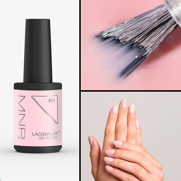 Mesauda - Smalti Semipermanenti - Lacqwear - 10 Ml - I BIanchi, Rosa, Glitter, Nude