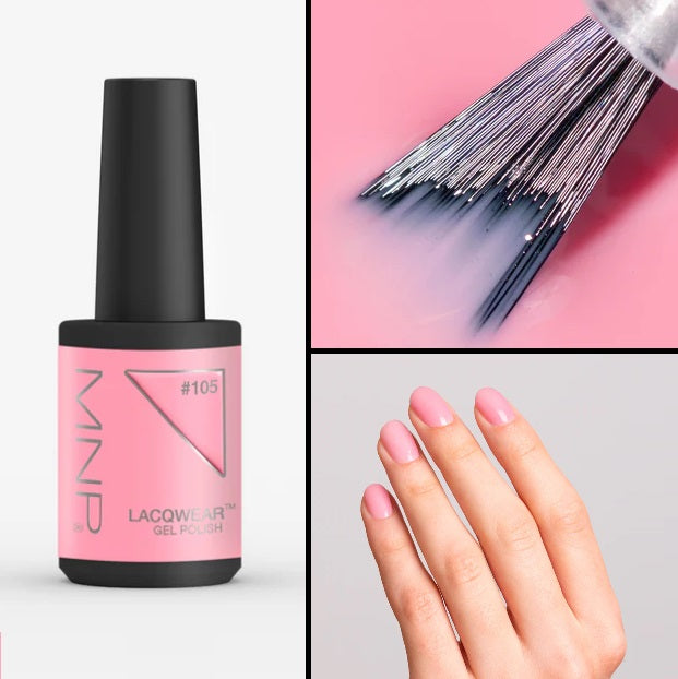 Mesauda - Smalti Semipermanenti - Lacqwear - 10 Ml - I BIanchi, Rosa, Glitter, Nude