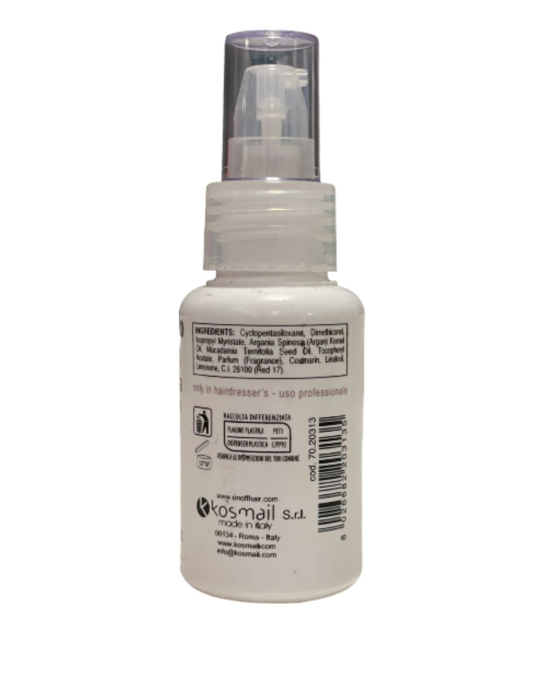 Protezione Anticrespo Argan & Macadamia 50ml Kosmail