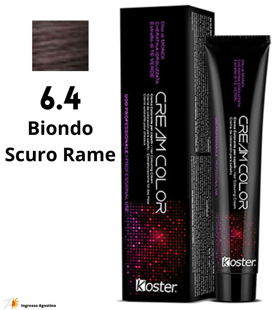 Tintura Koster Cream Color 100ml 6.4 Biondo Scuro Rame