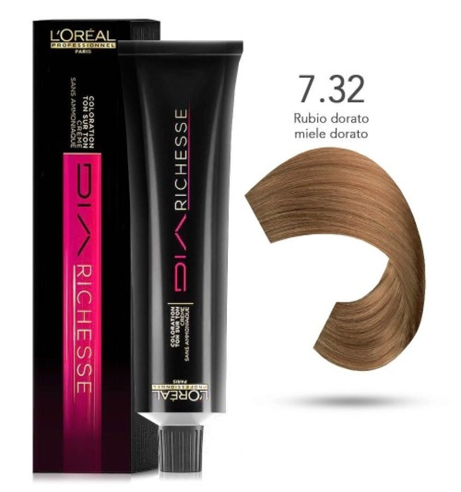 Tintura Diarichesse L'Oreal 50ml 7.32