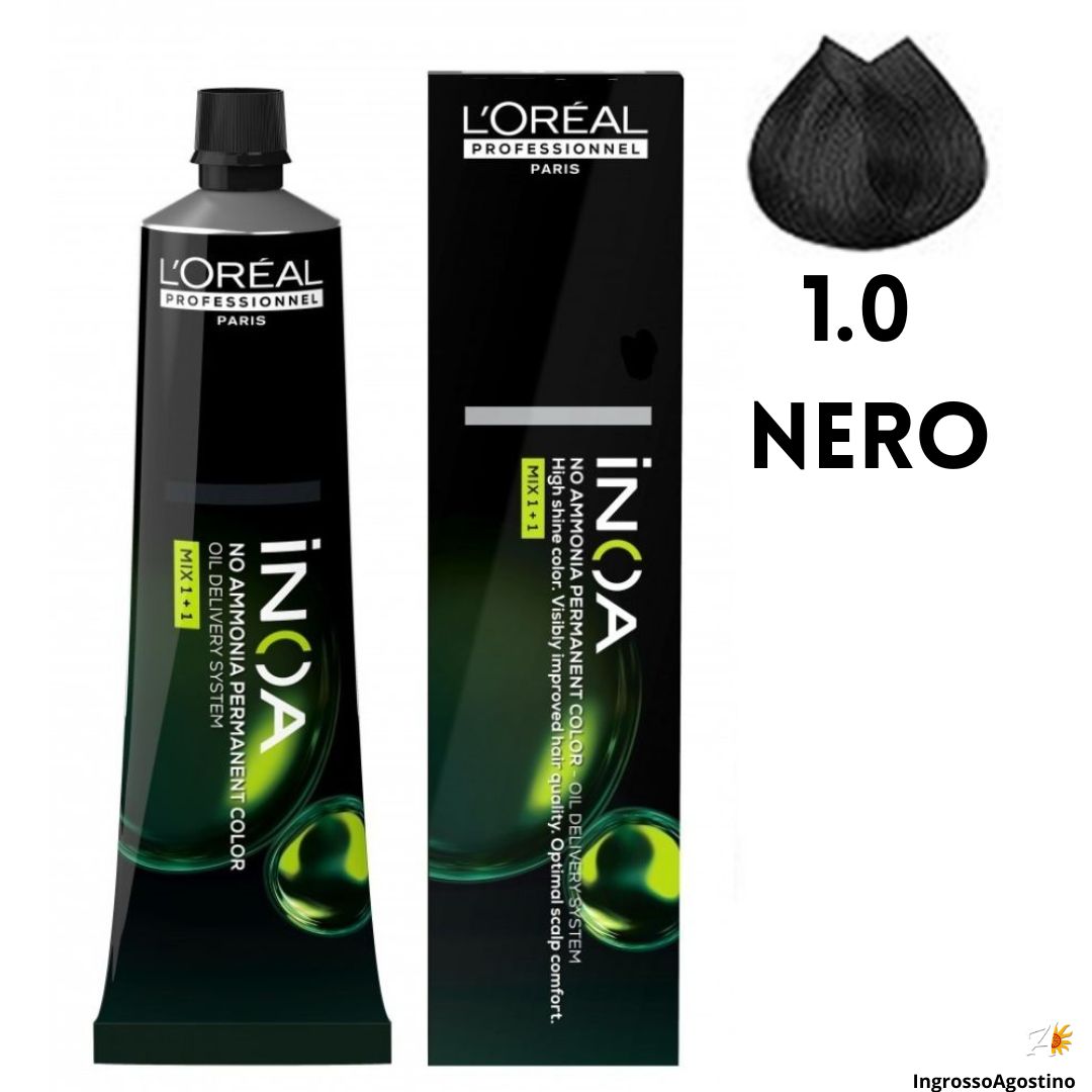 Tintura Inoa l'Oreal 60ml 1 nero