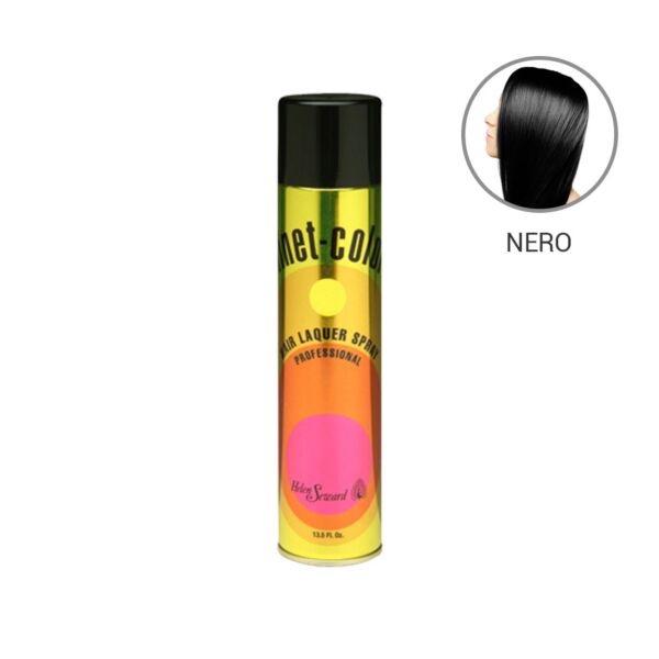 Lacca Colorata Spray Finet Color 400ml Nero