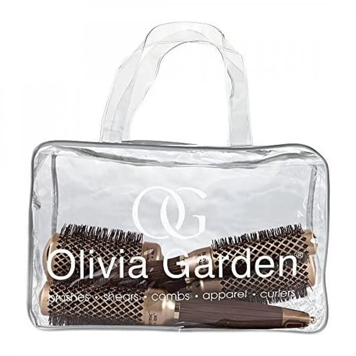Kit 5 Spazzole Shine Gold Olivia Garden