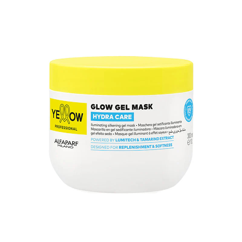 Glow Gel Mask hydra care 300ml Yellow Professional