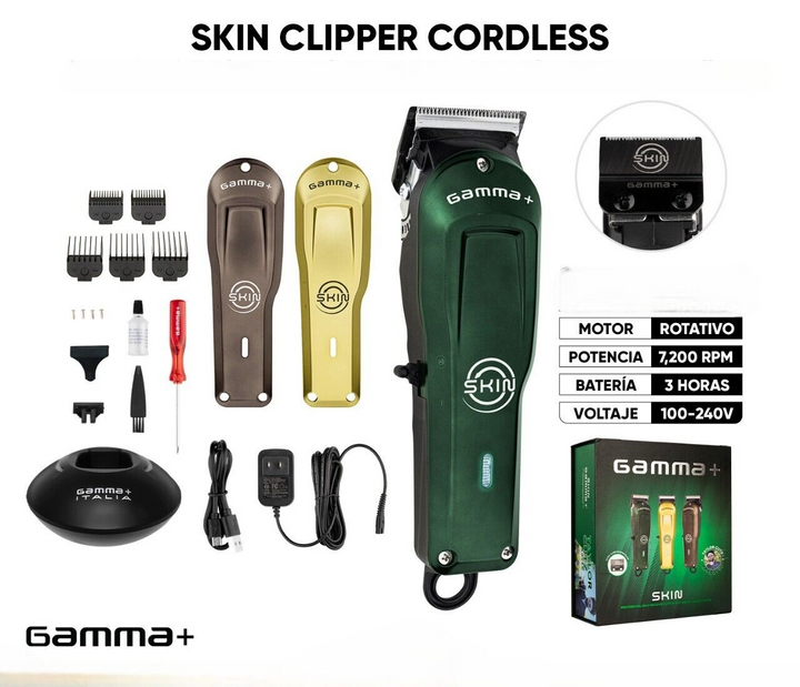 Gamma Più Skin Balding Clipper Tagliacapelli