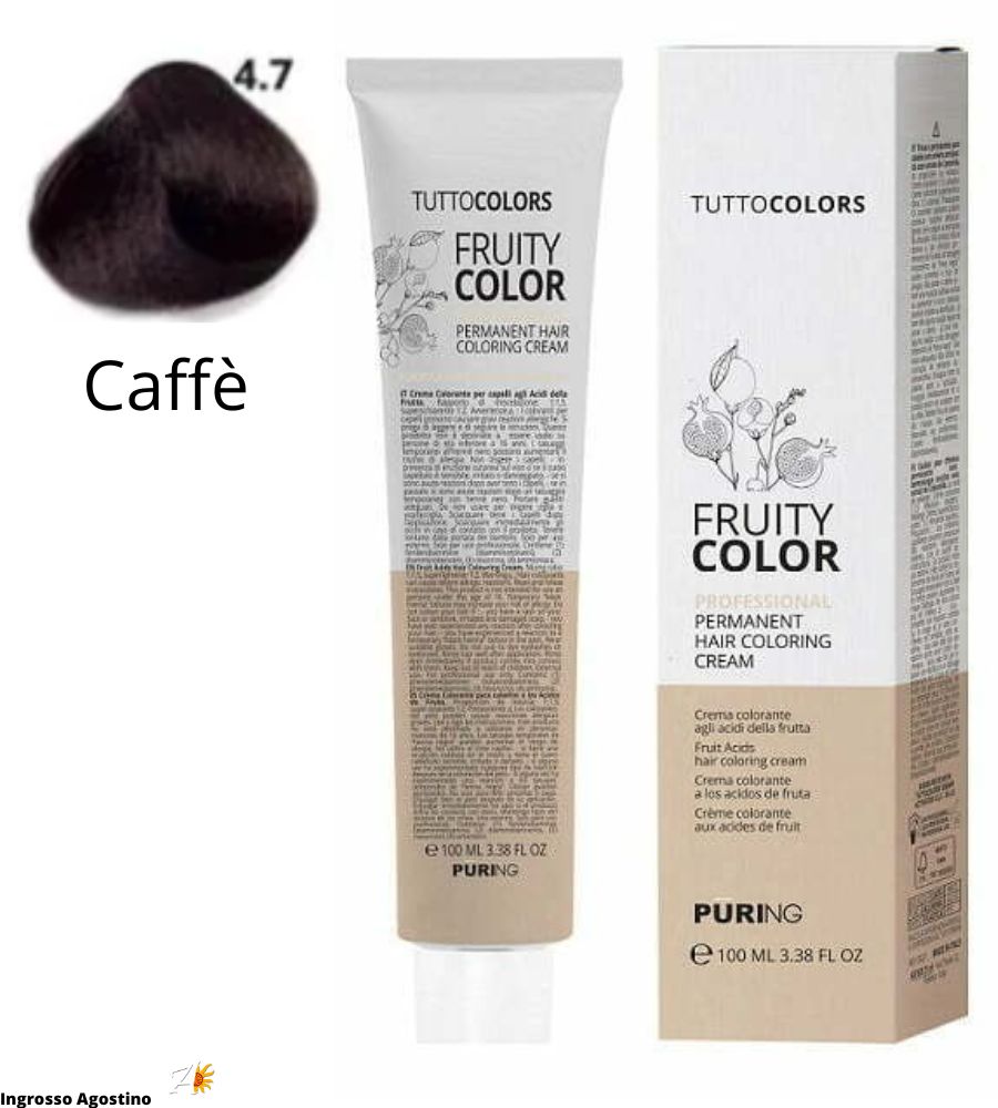 Tintura Fruity Color Puring 100ml 4.7 Caffè
