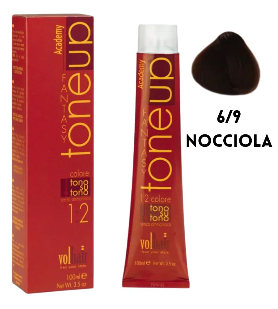 Tintura Tone Up Volhair Academy 100ml 6/9 Nocciola