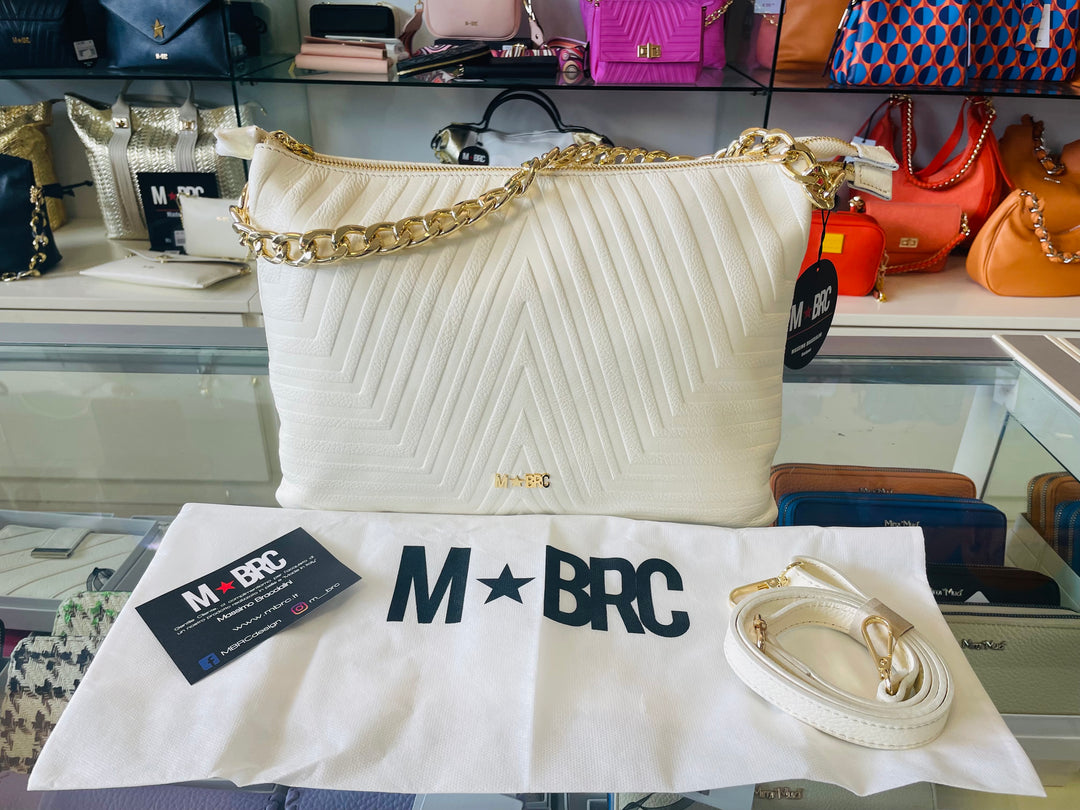 M.BRC by Massimo braccialini - Borsa Coussin Linea Megastar - Burro - p/e 23