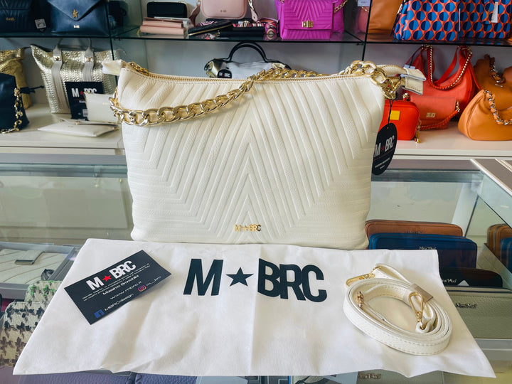 M.BRC by Massimo braccialini - Borsa Coussin Linea Megastar - Burro - p/e 23