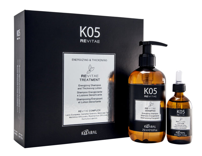 Kaaral K05 Revitae Treatment Shampoo Energizzante e Lozione