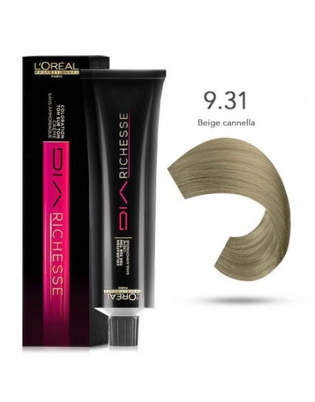 Tintura Diarichesse 50ml L'Oreal 9.31