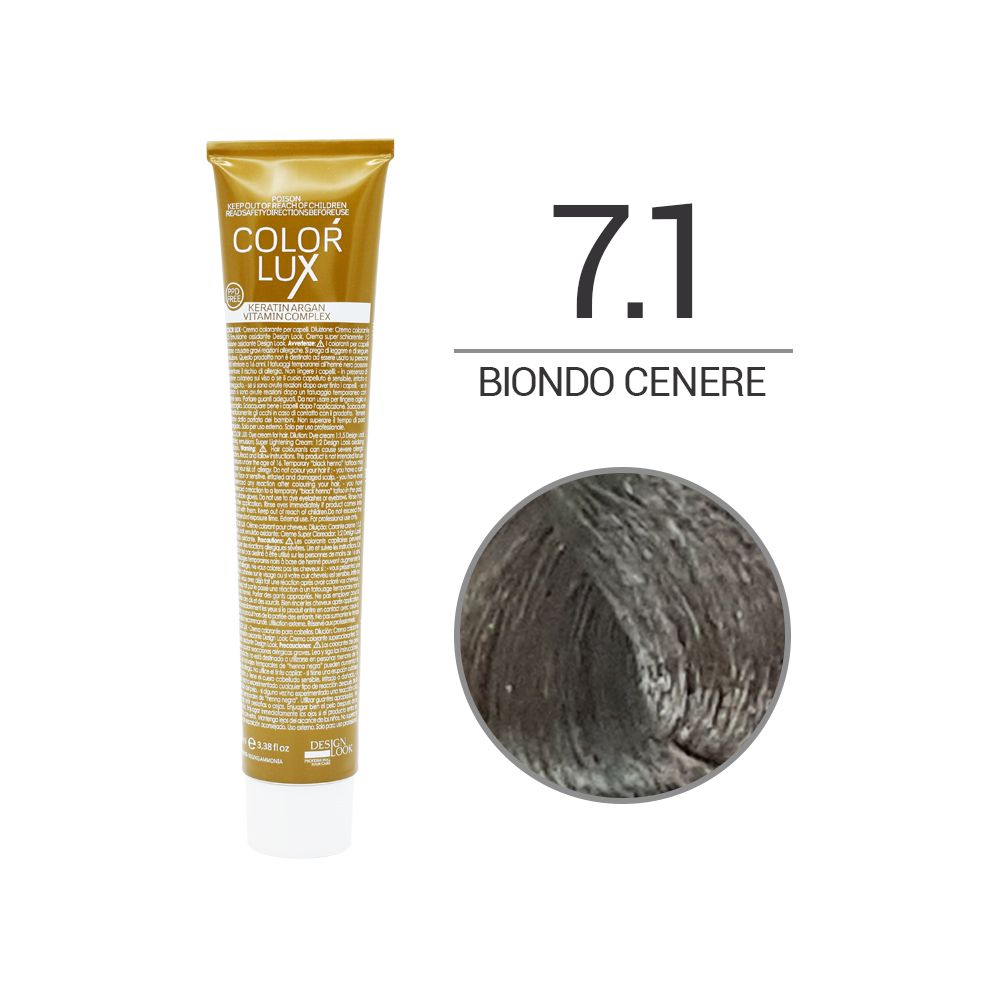 Tintura Color Lux 100ml 7.1 Biondo Cenere