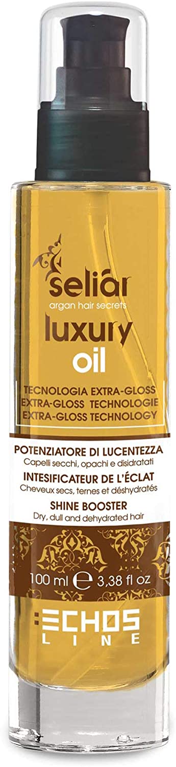 Echos Seliar Luxury Oil – Olio Potenziatore Di Lucentezza Per Capelli Secchi E Disidratati 100ml