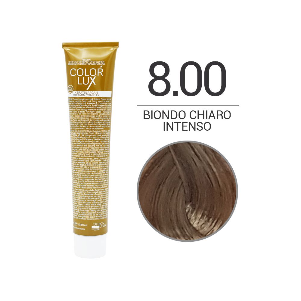 Tintura Color Lux 100ml 8.00 Biondo Chiaro Intenso